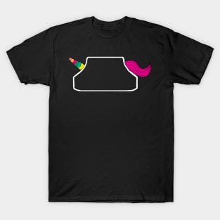 Unicorn in Sweater Bag Gift T-Shirt